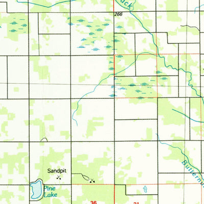 United States Geological Survey Cedar Springs, MI (1985, 100000-Scale) digital map