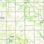 United States Geological Survey Cedar Springs, MI (1986, 100000-Scale) digital map