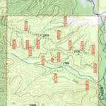 United States Geological Survey Cedar Springs Mountain, OR (1998, 24000-Scale) digital map