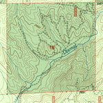 United States Geological Survey Cedar Springs Mountain, OR (1998, 24000-Scale) digital map