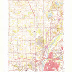 United States Geological Survey Cedar Springs SW, MI (1967, 24000-Scale) digital map