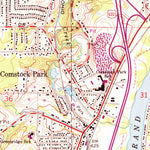 United States Geological Survey Cedar Springs SW, MI (1967, 24000-Scale) digital map