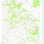 United States Geological Survey Cedar Springs, TX (1962, 24000-Scale) digital map