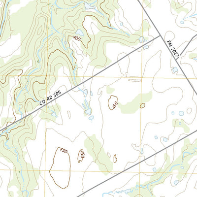 United States Geological Survey Cedar Springs, TX (2022, 24000-Scale) digital map