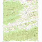 United States Geological Survey Cedar Springs, VA (1959, 24000-Scale) digital map