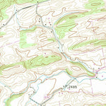 United States Geological Survey Cedar Springs, VA (1959, 24000-Scale) digital map