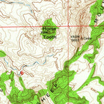 United States Geological Survey Cedar Top, WY (1949, 24000-Scale) digital map