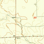 United States Geological Survey Cedar Top, WY (1950, 24000-Scale) digital map