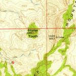 United States Geological Survey Cedar Top, WY (1950, 24000-Scale) digital map