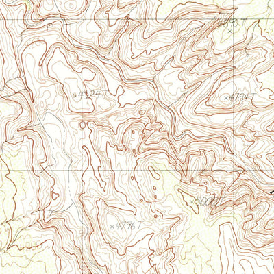 United States Geological Survey Cedar Tree Bench, AZ (1985, 24000-Scale) digital map