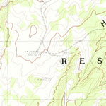 United States Geological Survey Cedar Tree Hills, AZ (1985, 24000-Scale) digital map
