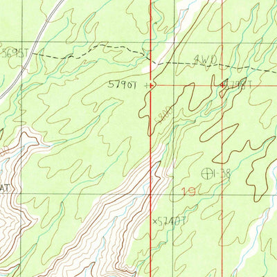 United States Geological Survey Cedar, UT (1985, 24000-Scale) digital map