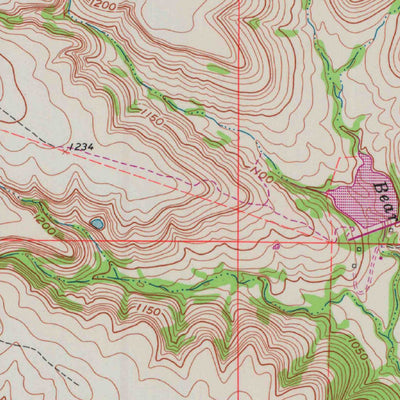 United States Geological Survey Cedar Vale West, KS (1962, 24000-Scale) digital map