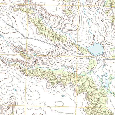 United States Geological Survey Cedar Vale West, KS (2012, 24000-Scale) digital map