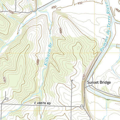 United States Geological Survey Cedar Vista, MO (2021, 24000-Scale) digital map