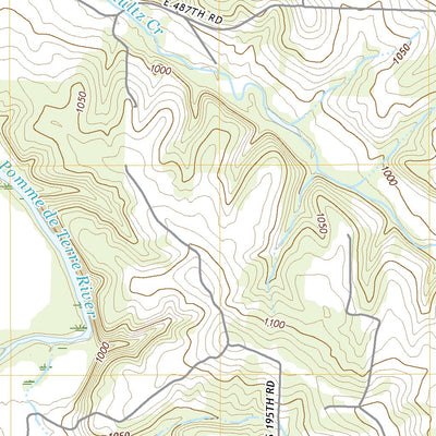 United States Geological Survey Cedar Vista, MO (2021, 24000-Scale) digital map