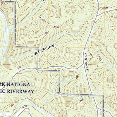 United States Geological Survey Cedargrove, MO (2021, 24000-Scale) digital map