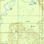 United States Geological Survey Cedarton, LA (1985, 24000-Scale) digital map