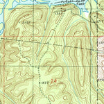 United States Geological Survey Cedarton, LA (1985, 24000-Scale) digital map