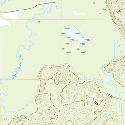 United States Geological Survey Cedarton, LA (2020, 24000-Scale) digital map