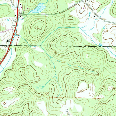 United States Geological Survey Cedartown East, GA (1967, 24000-Scale) digital map