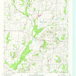 United States Geological Survey Cedarvale, TX (1962, 24000-Scale) digital map