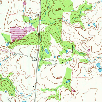 United States Geological Survey Cedarvale, TX (1962, 24000-Scale) digital map