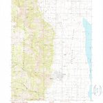 United States Geological Survey Cedarville, CA (1990, 24000-Scale) digital map