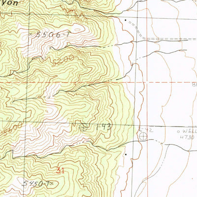 United States Geological Survey Cedarville, CA (1990, 24000-Scale) digital map