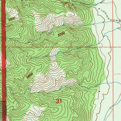 United States Geological Survey Cedarville, CA (1993, 24000-Scale) digital map