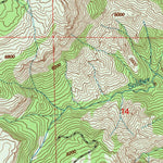 United States Geological Survey Cedarville, CA (1993, 24000-Scale) digital map