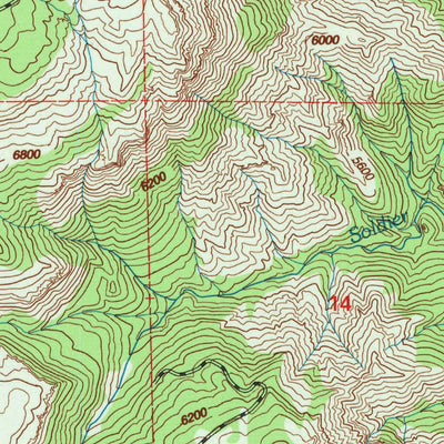 United States Geological Survey Cedarville, CA (1993, 24000-Scale) digital map