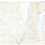 United States Geological Survey Cedarville, CA-OR (1983, 100000-Scale) digital map