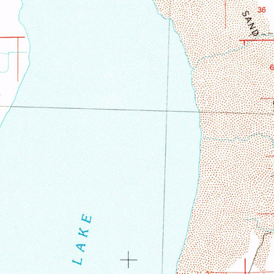 United States Geological Survey Cedarville, CA-OR (1983, 100000-Scale) digital map