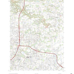 United States Geological Survey Cedarville, IN (2022, 24000-Scale) digital map