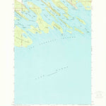 United States Geological Survey Cedarville, MI (1964, 24000-Scale) digital map