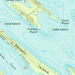 United States Geological Survey Cedarville, MI (1964, 24000-Scale) digital map
