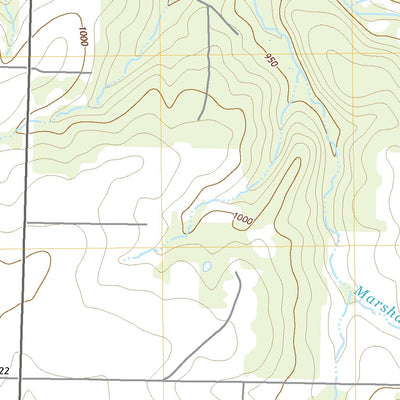 United States Geological Survey Cedarville, MO (2021, 24000-Scale) digital map