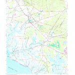 United States Geological Survey Cedarville, NJ (1956, 24000-Scale) digital map