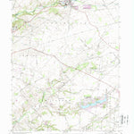 United States Geological Survey Cedarville, OH (1968, 24000-Scale) digital map