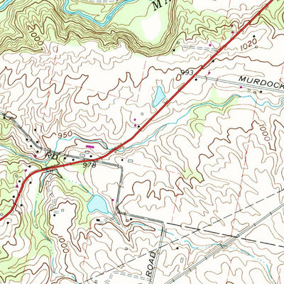 United States Geological Survey Cedarville, OH (1968, 24000-Scale) digital map