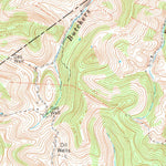 United States Geological Survey Cedarville, WV (1966, 24000-Scale) digital map