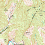 United States Geological Survey Cedarville, WV (1966, 24000-Scale) digital map