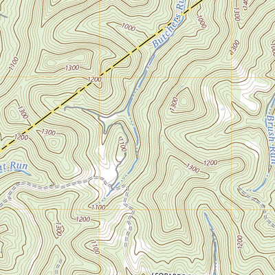 United States Geological Survey Cedarville, WV (2023, 24000-Scale) digital map