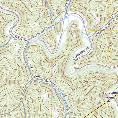 United States Geological Survey Cedarville, WV (2023, 24000-Scale) digital map
