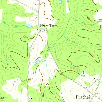 United States Geological Survey Celeste, GA (1971, 24000-Scale) digital map