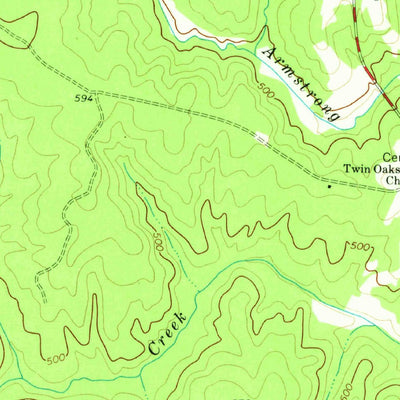 United States Geological Survey Celeste, GA (1971, 24000-Scale) digital map