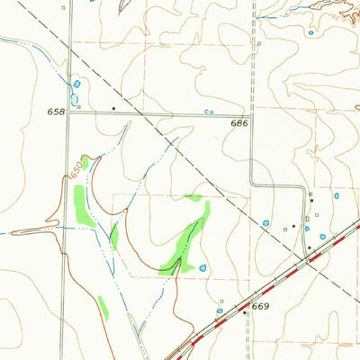 United States Geological Survey Celeste, TX (1964, 24000-Scale) digital map