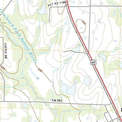 United States Geological Survey Celeste, TX (2022, 24000-Scale) digital map