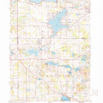 United States Geological Survey Cement City, MI (1971, 24000-Scale) digital map